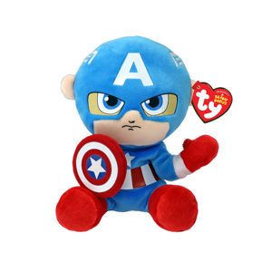 TY Beanie Baby Marvel Captain America